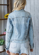 Load image into Gallery viewer, Faye Denim Jacket