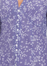 Load image into Gallery viewer, Ditsy Floral Lavender Midi Dress