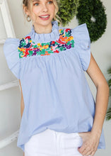Load image into Gallery viewer, Caroline Embroidered Top