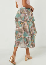 Load image into Gallery viewer, Esther Tiered Midi Skirt