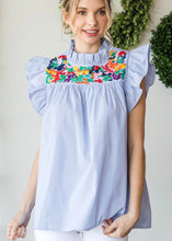 Load image into Gallery viewer, Caroline Embroidered Top