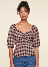 Load image into Gallery viewer, Layla Plaid Top