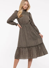 Load image into Gallery viewer, Emma Polka Dot Midi Dress