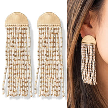 Load image into Gallery viewer, Riley Gold Stripe Earrings